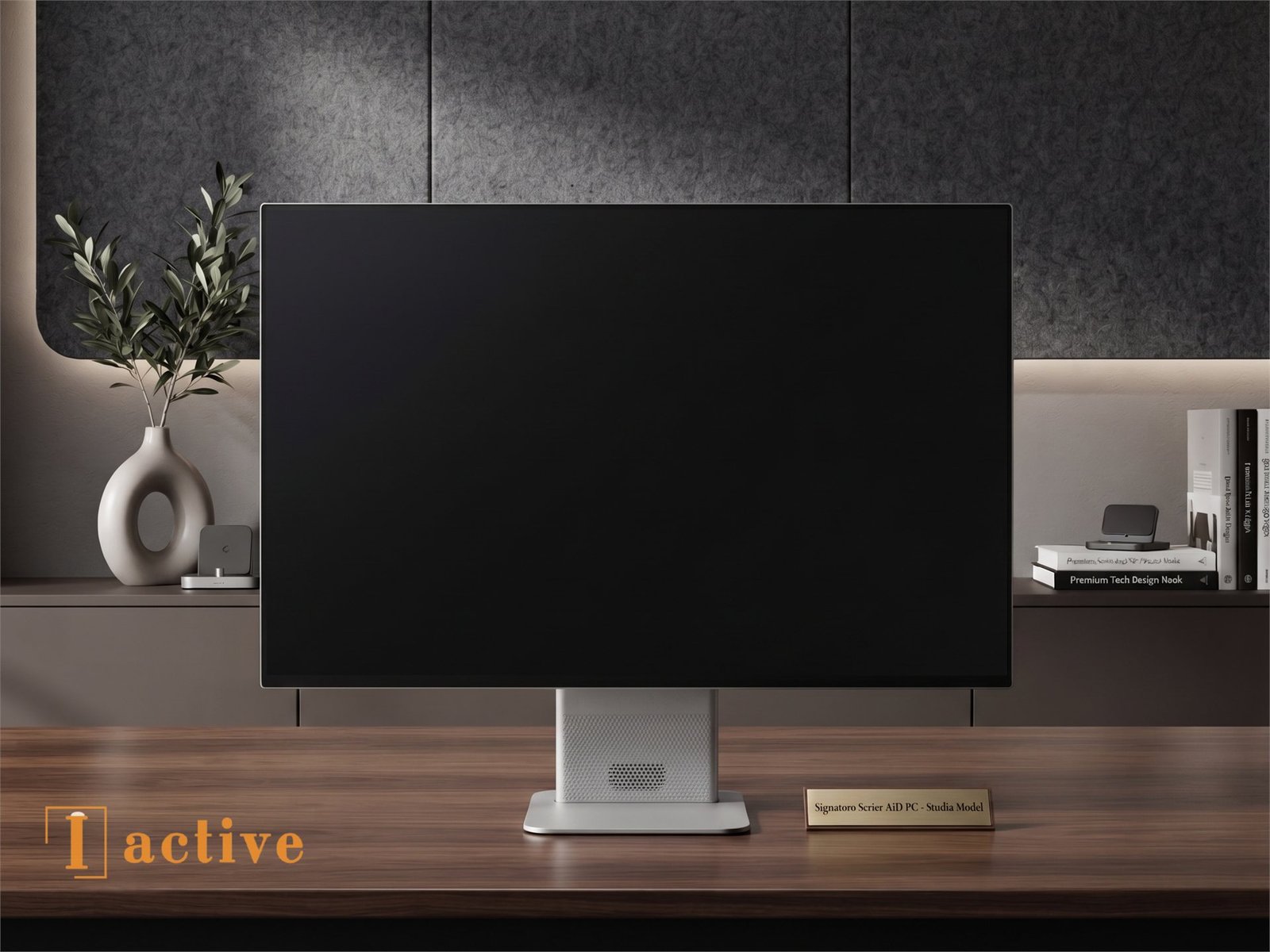 Ergonomic Metal Base Stand